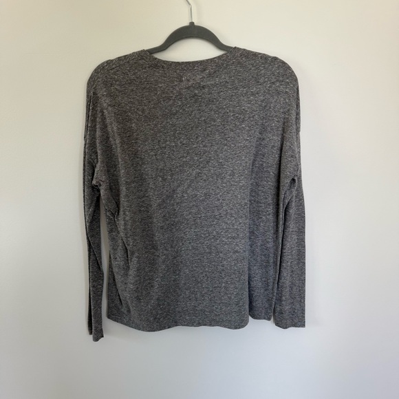 Madewell Heather Gray Crew Neck Tee - Picture 5 of 6